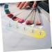 POPETPOP 2 Sets Nail Practice Holder Magnetic Nail Stands Nail Display for Nail Painting Training Nail Racks Nail Art Practice Manicure Beauty Plastic Strip Creative Nails - Buy Online on GoSupps.com