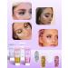 Shop Tidevan 4 Piece Body Glitter Gel 50ml Chunky Liquid Makeup for Face Hair Lips & Nails Perfect for Festivals & Parties in Silver Gold Pink & White - Buy Online on GoSupps.com