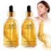 2Pcs Ginseng Polypeptide Anti-Ageing Essence  Ginseng Gold Polypeptide Anti-Wrinkle Essence  Ginseng Gold Polypeptide Anti-Ageing Essence  Ginseng Serum  for Tightening Sagging Skin Reduce Fine Lines