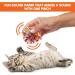 Molain Cat Crinkle Ball Toys 20 Pieces Colorful Cat Toy Balls Cat Play Toy Indoor Cats Interactive Ball Toy Large Ball Toy for Cat Kitten 6 cm/2.36 inch - Buy Online on GoSupps.com