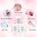 Saviland Acrylic Nail Kit - Professional Acrylic Powder and Liquid Set with Nail Brush and Forms - 3 Colors for Nails Extension - Beginner Friendly - Buy Online on GoSupps.com
