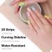 Semi Cured Gel Nail Strips Gel Nail Stickers - 20 Pcs Nail Stickers for Nail Art Soft Self-Adhesive Gel Nail Wraps Easy Apply & Remove for Salon-Quality Manicure Kit (UV/LED Lamp Required) (BSS-0364) - Buy Online on GoSupps.com