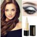 Black Eyeliner - Waterproof Gel Eyeliner | Smudge-Proof Eye Liner Gel for The | High Pigment Eye Makeup Stick | Swing Eye Makeup for Perfect Contours (Black 1PC) Littryee Silver - Buy Online on GoSupps.com