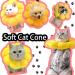 1 Piece Cat Cone Collar Soft Cute Sun Flower Neck Cat Cones Adjustable Pet Recovery Collar for Cats Kittens Puppies Soft Elizabethan Collar Prevent Licking Biting Protect Wounds - Buy Online on GoSupps.com