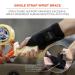 Ergodyne ProFlex 4005 Wrist Brace | Adjustable Structured Support - S-Left Black Splint for Comfort & Stability - Buy Online on GoSupps.com