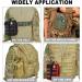 74 Piece Upgrade Tactical Ifak Trauma Kit - Molle Pouch, Rip Away Refill Supplies - Survival Camping Hiking Travel - Black - Buy Online on GoSupps.com