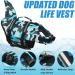 Emust Adjustable Dog Life Jacket - Safety Vest for Small/Medium/Large Dogs - Water Safety with Rescue Handle - Perfect for Swimming Pool & Beach - Blue Camouflage - Buy Online on GoSupps.com