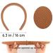 COCIDE 6 Pcs Solid Pink Headbands for Women - Soft Cloth Fashion Hair Accessories - Buy Online on GoSupps.com