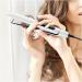Portable 2-in-1 Hair Straightener & Curler - Fast Heating Mini Iron with LCD Display | Perfect for All Hairstyles - XX-Large Black - Buy Online on GoSupps.com