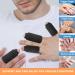 Thumb Ice Sleeves - 4Pcs Multipurpose Finger Ice Sleeves for Outdoor Use | Black | Best for Pain Relief & Recovery - Buy Online on GoSupps.com