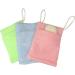Evelots Soap Saver/Holder Set/3 - Microfiber Pocket Scrubber with Exfoliating Sponge on Rope - Buy Online on GoSupps.com