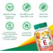 Jamieson Vitamin E Gummies Peach Mango Flavour 70 Count Natural Antioxidant & Collagen Formation Support - Buy Online on GoSupps.com