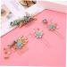 DOITOOL 2 Set Hairpin Bridal Hair Clip Flower Hair Clips for Women Wedding Womens Hair Clips Wedding Hair Clip Bridal Hair Comb Bridal Hair Accessories Bun Bridesmaid Crystal Zinc Alloy - Buy Online on GoSupps.com