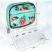 Serfeymi Travel Pill Organizer with Removable Weekly Pill Box - Green 01 - Buy Online on GoSupps.com