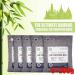 5 Pack Bamboo Charcoal Air Purifying Bags - Odor Absorber for Home, Closet, Car - 200g Each - Natural Odor Eliminator with Hooks - Buy Online on GoSupps.com