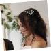 Beavorty Small Side Comb Wedding Hair Accessories Tiara Hair Accessories for Wedding Hair Side Comb Hair Accessories for Women Zinc Alloy Bride Hair Comb Rhinestones - Buy Online on GoSupps.com