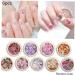 Onsinic 6 Box Nail Dried Flower Set | Mini Natural Dry Flowers for 3D Applique Nail Art Decoration & Fingernails Stickers - International Shipping Available - Buy Online on GoSupps.com