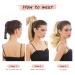 HewEicsy 20 Ponytail Extension Synthetic Hairpiece Blonde - Clip-in Daily Fluffy Ponytail Wig for Women - Buy Online on GoSupps.com