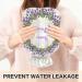 Naanle 2L Hot Water Bottle with Lavender Cover | Heat Therapy for Back Pain Relief Hand & Foot Warmer Cold Therapy - Transparent Design - Buy Online on GoSupps.com