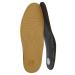Lenzen 1 pair of prestige footbed insoles made of high -quality leather i orthopedic shoe insert with midfoot support heel cushion and activated carbon beige 38
