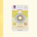 Dentistar Pentasstar Baby Bite Ring Soft Silicone & Wood Teething Aid for Babies 3 Months | BPA Free | Pain Relief | MINT - Buy Online on GoSupps.com