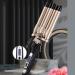 Adjustable 5 Barrel Curling Iron Wand 15 Temperature Gears Digital Display ABS and Aluminum Construction for Long Lasting Wavy Hairstyles - Buy Online on GoSupps.com
