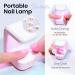 MIZHSE Solid Nail Glue 18g - Long Lasting Gel for Acrylic Nails | Mini UV LED Lamp Included - Professional Rhinestone Glue for Nail Salon - Buy Online on GoSupps.com