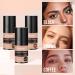 Lomansa Lash Tint Black and Coffee Eyelash Dye Eyebrow Tint Achieve Voluminous Coloring with Complete Tools DIY Use at Home & Salon Supplies Black Coffee - Buy Online on GoSupps.com