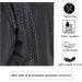 PERFEHAIR Grooming Smock with Zipper & Pockets - Anti-Static Salon Uniform for Women | Stylish Black & Silver Dot Design - Buy Online on GoSupps.com