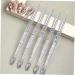 DOITOOL 2sets Nail Art Drawing Pen Liner Paint Nail Art Point Drill Nail Gel Nail Kit Nail Art Tools Nail Salon Supply Nail Detail Brush Alloy Pen Holder Transparent Handle Miniature - Buy Online on GoSupps.com
