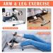 TABEKE Portable Folding Pedal Exerciser for Arm and Leg Workout - Under Desk Bike Stationary Cycle - Buy Online on GoSupps.com