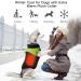 Warm Waterproof Dog Coat for Small to Medium Dogs - Windproof Winter Jacket with D-Ring - 2XL Green - Buy Online on GoSupps.com