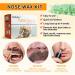 Nose Wax Kit for Men and Women - Nose Hair Removal Wax Set with 50g Wax, 20 Applicators, 10 Wax Pods, Measuring Cup, and Moustache Stencils - Buy Online on GoSupps.com