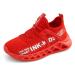 700-ink sports shoes young sneakers children running shoes breathable sneakers running street running shoes outdoor children's shoes light EU26-39 38 EU red