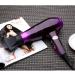 Hair Dryer Professional Ionic Hairdryer 1800W Home Fast Drying Blow Dryers 3 Heat 2 Speed Settings Low Noise DC Motor with Nozzle for Household Student Dormitory Purple Small Gift - Buy Online on GoSupps.com