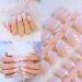 240 Pcs Short Natural Artificial Nails Set | French Manicure | 12 Sizes | Nail Art Decor & Tools | Nude-Rosa & White Accessories - Buy Online on GoSupps.com