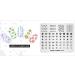 KADS Nail Art Stamping Plate FL043 - Flower Lace Image Template for DIY Nail Design - Buy Online on GoSupps.com
