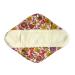 12 Inch Heavy Flow Bamboo Mama Cloth/ Menstrual Pads/ Reusable Sanitary Pads (Sunflower)