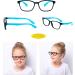 AetrvoHope Blue Light Blocking Glasses for Kids Children's Computer Glasses for Age 4-13 Unbreakable Frame Anti-Blue Ray Glasses With Case Anti UV400 & Eyestrain Black+blue - Buy Online on GoSupps.com