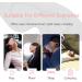 Buy 3D Sleep Mask - 100% Light Blocking Eye Mask with Adjustable Strap - Memory Foam Night Blindfold for Women - Pink Color - Buy Online on GoSupps.com