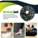 Buy Fascia Roll Set - 3D Texture Massage with Instructions & Poster (German) | Klein Duoball Fascia Ball & Roller - Black Green EPP - International Shipping Available - Buy Online on GoSupps.com