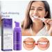 Crystal Clear Mouth Cleansing Foam Purple Toothpaste Corrector for Teeth Whitening Foam Toothpaste for Deep Cleaning Teeth Removing Tooth Stains and Refreshing - Buy Online on GoSupps.com