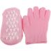 Moisturizing Socks Set Spa Gel for Hydrating Softening Repairing Dryness Cracked Hands Feet Skin Care Whitening - One Size (Pink) - Buy Online on GoSupps.com