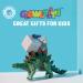 GLOWLYLITE - Colorful Dino Bath Bombs for Kids with Surprise Dinosaur Inside - Bubble Bath Gift with XL Toys and Stickers Included - Buy Online on GoSupps.com