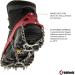Kahtoola MICROspikes Red Large - Winter Trail Hiking & Ice Mountaineering Footwear Traction - Buy Online on GoSupps.com