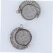 20 pcs Shaped Pendants Moon for Bracelet Pendant Photo Ancient Silver Rotation Crafting Tray Bezel 2.5X2.5cmx2pcs As Shownx2pcs - Buy Online on GoSupps.com