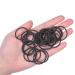 Avodova 200-Piece Black Elastic Hair Ties Metal-Free Thin Ponytail Holders for Women & Girls - Buy Online on GoSupps.com