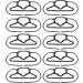HEEPDD 10pcs Face Mask Bracket | Silicone Face Cover Bracket to Prevent Glasses Fogging - International Shipping Available - Buy Online on GoSupps.com