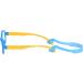 Children's Blue Light Filter Glasses - UV Block TR90 Round Frame for Girls + Anti-Slide Tape & Case - Buy Online on GoSupps.com