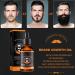 Beard Growth Kit with Derma Roller & Beard Oil Serum for Men | Grooming & Hair Growth | Rapid Grow & Thickening | Type1 - Buy Online on GoSupps.com